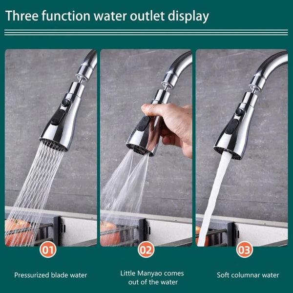 3 Modes Kitchen Sink Faucets